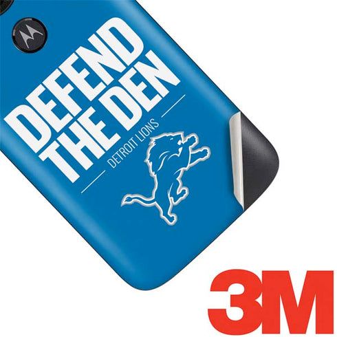 NFL Detroit Lions Team Motto Moto E5 Play Skin